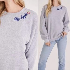 Project Social “Big Apple” sweatshirt. NWT L/XL